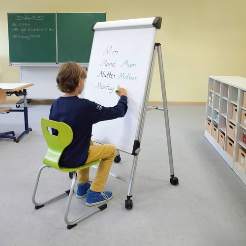 Magnetic board - MAULPRO  - MAUL - white / erasable / floor-standing