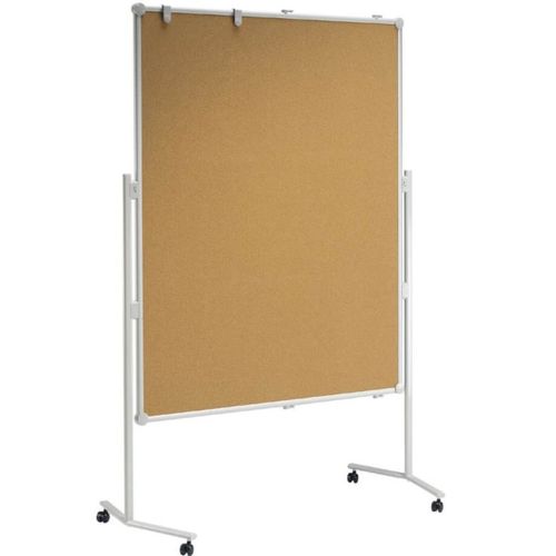 Office display panel - MAULPRO  - MAUL - on casters / aluminium / steel