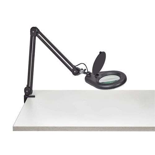 Magnifying lamp - MAULVISO  - MAUL - metal / glass / plastic