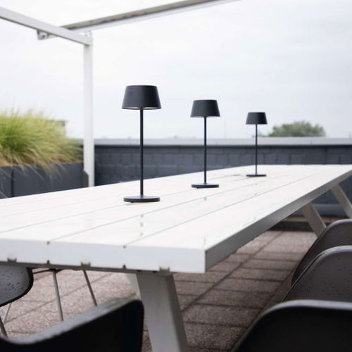 Table lamp - MAULNINA - MAUL - aluminum / contemporary / wireless