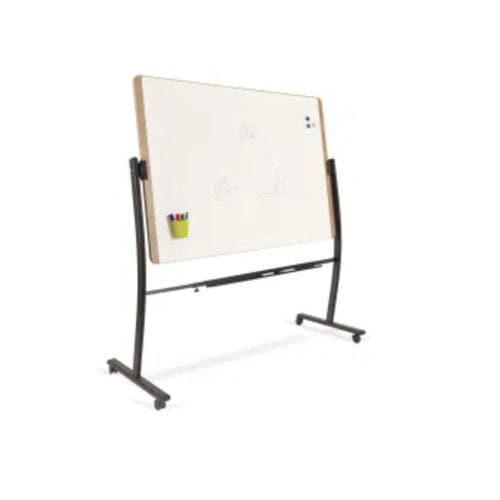 Magnetic board - R687170 - MAUL - white / erasable / flipchart
