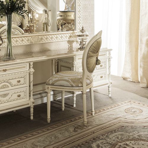 Classic chair - 14531 - Modenese Luxury Interiors - indoor / solid wood / medallion