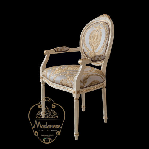Classic chair - 14533 - Modenese Luxury Interiors - indoor / fabric / solid wood