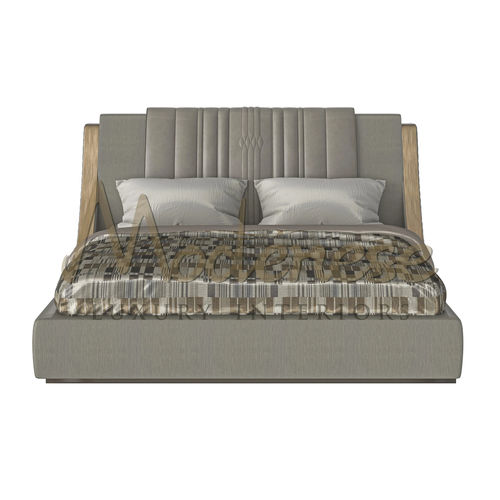 Double bed - 20217 - Modenese Luxury Interiors - contemporary / upholstered / with upholstered headboard
