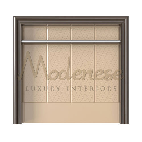 Free-standing bookcase - 21113 - Modenese Luxury Interiors - contemporary / wooden / beech