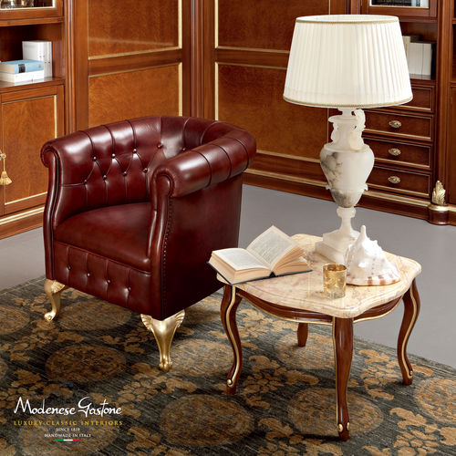 Chesterfield office armchair - Modenese Luxury Interiors