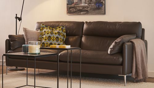 Modular sofa - MONTE-CARLO - Duvivier - contemporary / leather / with armrests