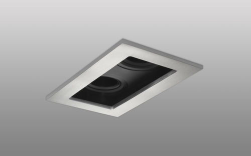 Recessed ceiling spotlight - TWIN SQUARE MAGNETIC - Orlight - halogen / LED / rectangular