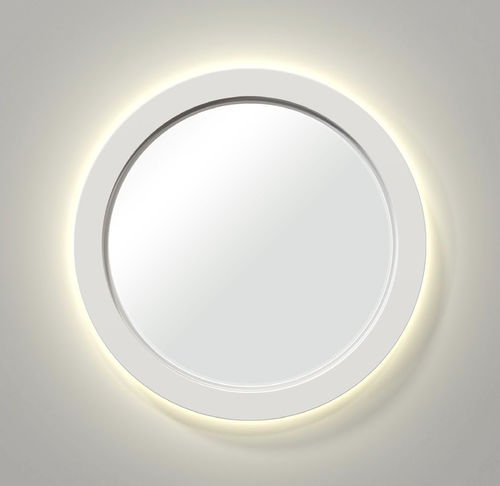 Wall-mounted bathroom mirror - BACKLIT - Orlight - contemporary / round / illuminated