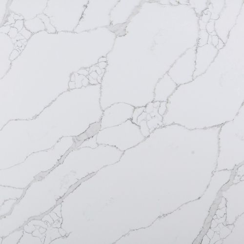 Quartz stone slab - 8052 Calacatta Oro - OKITE - for interior / bathroom / for kitchen