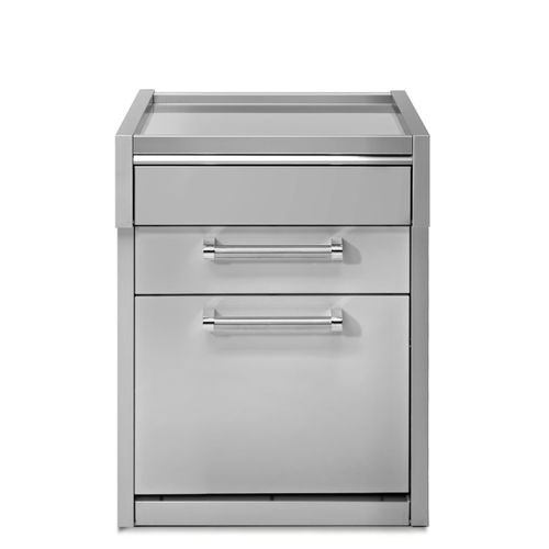 Independant kitchen unit SWING 70 STEEL freestanding / with drawer / for outdoor kitchen