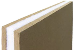 Partition wall insulating sandwich panel - REPFON - RE.PACK Srl - wood fiber facing