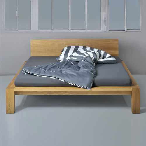 Double bed - TAURUS - vitamin design - single / contemporary / with headboard