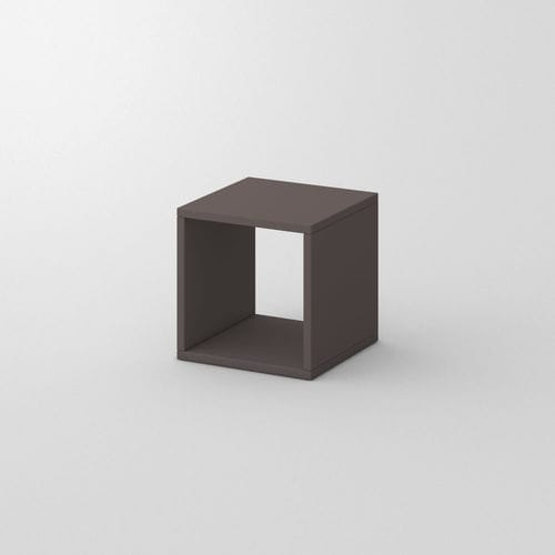 Low shelf - WURFEL - vitamin design - contemporary / linoleum / white