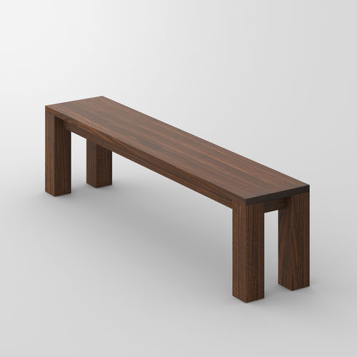 Contemporary bench - CUBUS 3 - vitamin design - oak / beech / ash