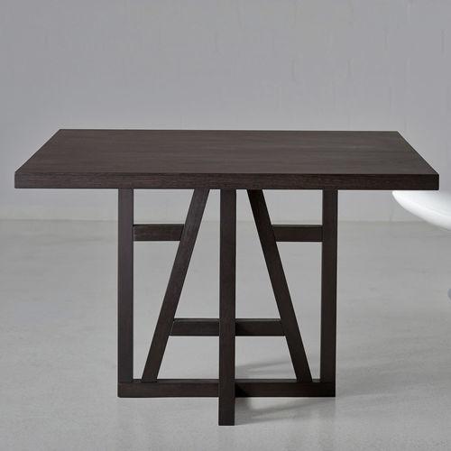 Square dining table - FACHWERK  - vitamin design - contemporary / oak / solid wood