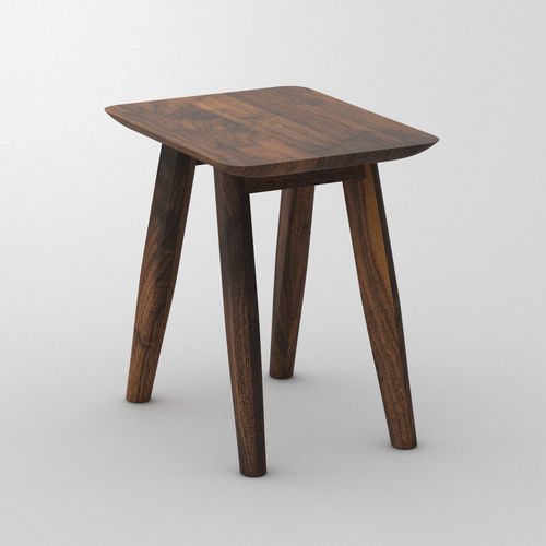 Contemporary stool - AETAS - vitamin design - oak / beech / ash