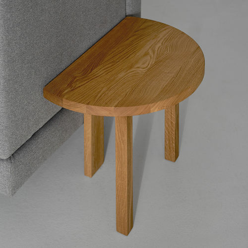 Contemporary side table - LUNA - vitamin design - oak / ash / beech