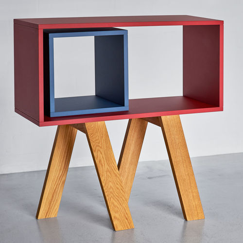 Contemporary shelf - GO LINO - vitamin design - oak / ash / beech