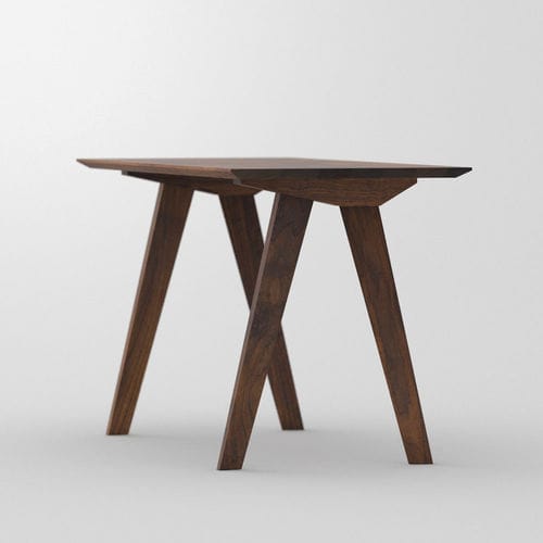 Workstation desk - CITIUS - vitamin design - free-standing / contemporary / oak