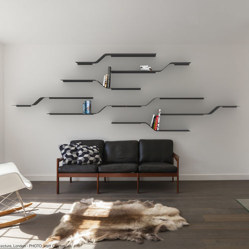 Wallmounted shelving system set15 VIDAME EDITIONS contemporary