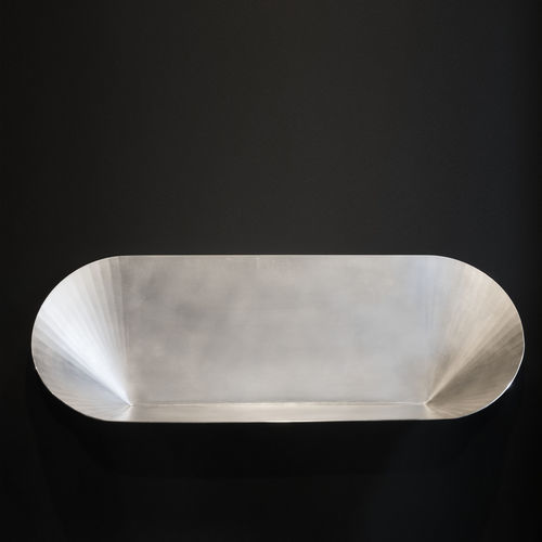 Wall-mounted shelf - COQUILLAGE - VIDAME EDITIONS - contemporary / aluminum / brass