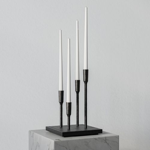 Bronze candle holder MODULAR IV Aguirre Design