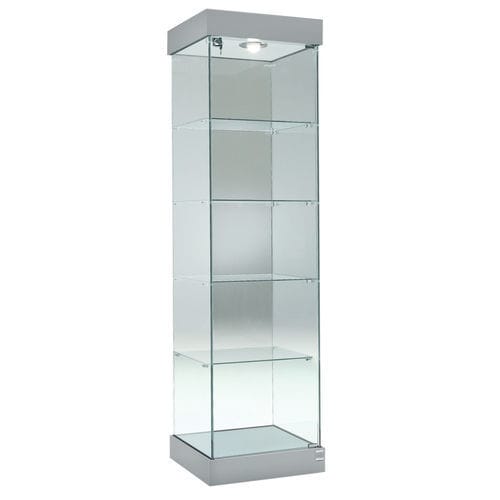 Contemporary display case - 181/ES - Italvetrine - tempered glass / wooden / illuminated