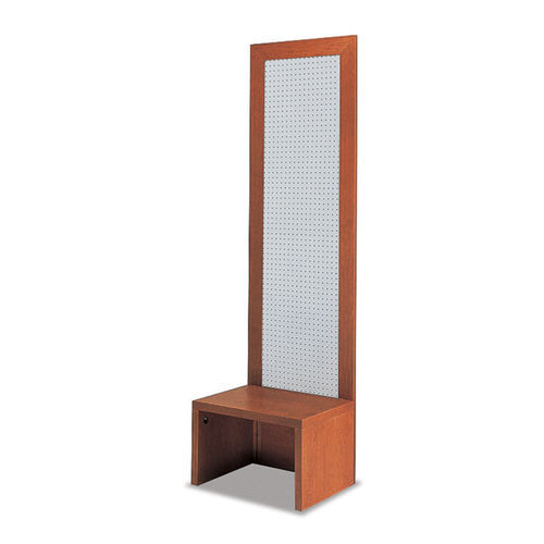 Cherrywood display rack - 60/B - Italvetrine - light oak / glass / one-sided
