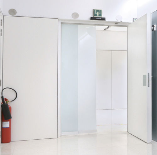 Interior door - TURIA EI2’60 - Andreu Barberá, S.L. - stainless steel / galvanised steel / sheet steel