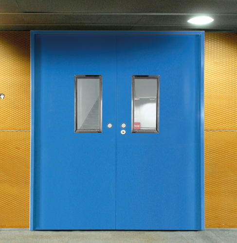 Interior door - OFFICE SLIDE - Andreu Barberá, S.L. - stainless steel / sliding / contemporary