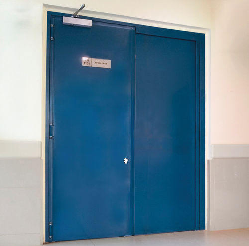 Interior door - TURIA TDO - Andreu Barberá, S.L. - stainless steel / galvanised steel / sheet steel