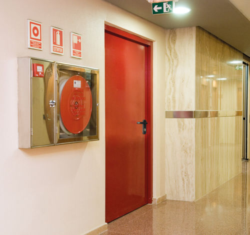 Acoustic door - FONO-TURIA - Andreu Barberá, S.L. - interior / stainless steel / galvanised steel