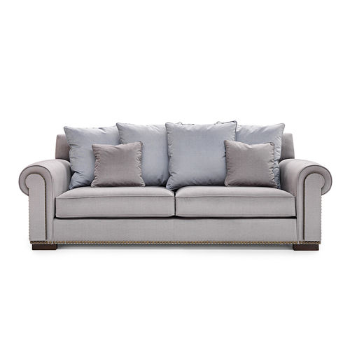 Modular sofa - BAHIA - MANUEL LARRAGA - traditional / fabric / brown