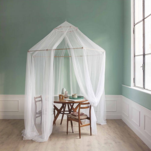 Sash screen - NUCCIA OCTAGONAL MOSQUITO NET - FOUR OPENINGS - Grigolite - dining
