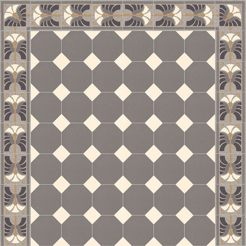 Porcelain stoneware hexagonal tile - SF 80 A.5 - GOLEM Baukeramik - matte / indoor / outdoor