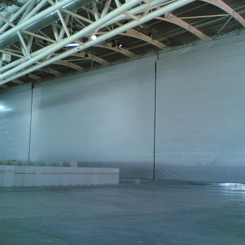 Gymnasium curtain partition - FLEXIWALL PARETE DIVISORIO TESSILE - Solaris Tende srl