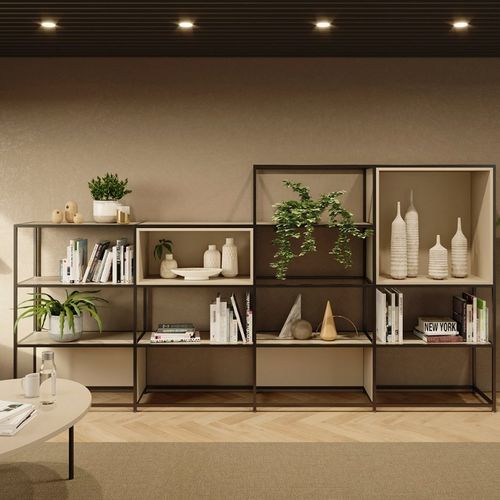 Commercial shelving - HOUSE - Dynamobel - archival / for medium-heavy ...