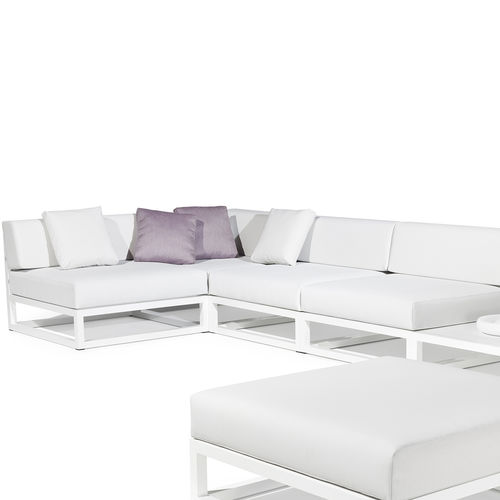 Modular sofa - NUDE - bivaq - contemporary / garden / fabric