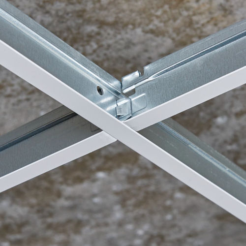 Metal ceiling suspension system - T15 CLICK 2790 - ROCKFON - floating / for office / indoor