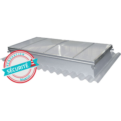 Metal roof skylight - BLUEBAC PNEU RENO - Adexsi - for inclined roofs / roof / double-pitched roof