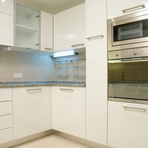 Prefab kitchen - eurocomponents spa - contemporary / steel / galvanised steel