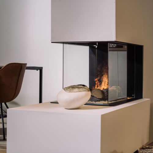 Electric fireplace - ELECHARME MOOD TUNNEL 800-500 - MAISONFIRE - built-in / ventless / 3-sided