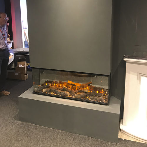 Electric fireplace - ALISA 120 - MAISONFIRE - built-in / wall / corner