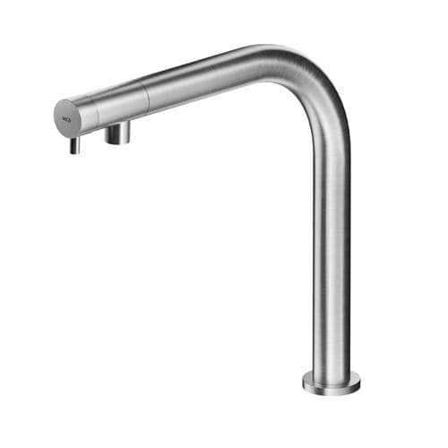 Washbasin mixer tap - MB238 - MGS Progetti - countertop / stainless steel / bathroom