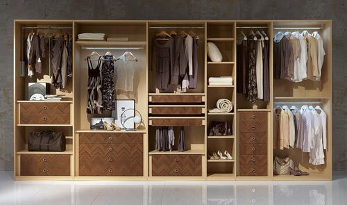Contemporary wardrobe - AR26 DESYO - CARPANELLI - wooden