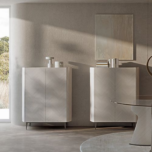 Contemporary chest of drawers - CR71M CR70M ALFEA - CARPANELLI - wooden / rectangular / with drawer