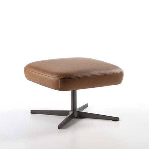 Contemporary footrest PO88 SHAPE CARPANELLI fabric / leather