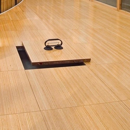 Wooden raised access floor PARQUET PETRAL highresistance