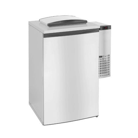 Kitchen trash can - V5 - Mercatus S.A. - stainless steel / pedal / indoor